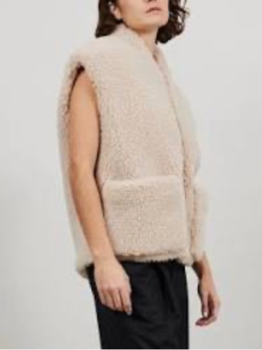4th + Reckless | Open-Front Teddy Vest (M)